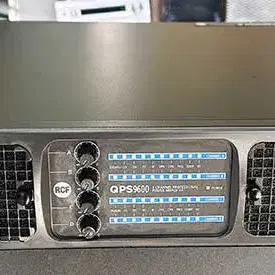 RCF 4채널 파워앰프 QPS9600 (2,200W x 4)