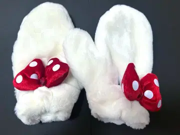 미니짱 장갑 리본 반짝이 성인용