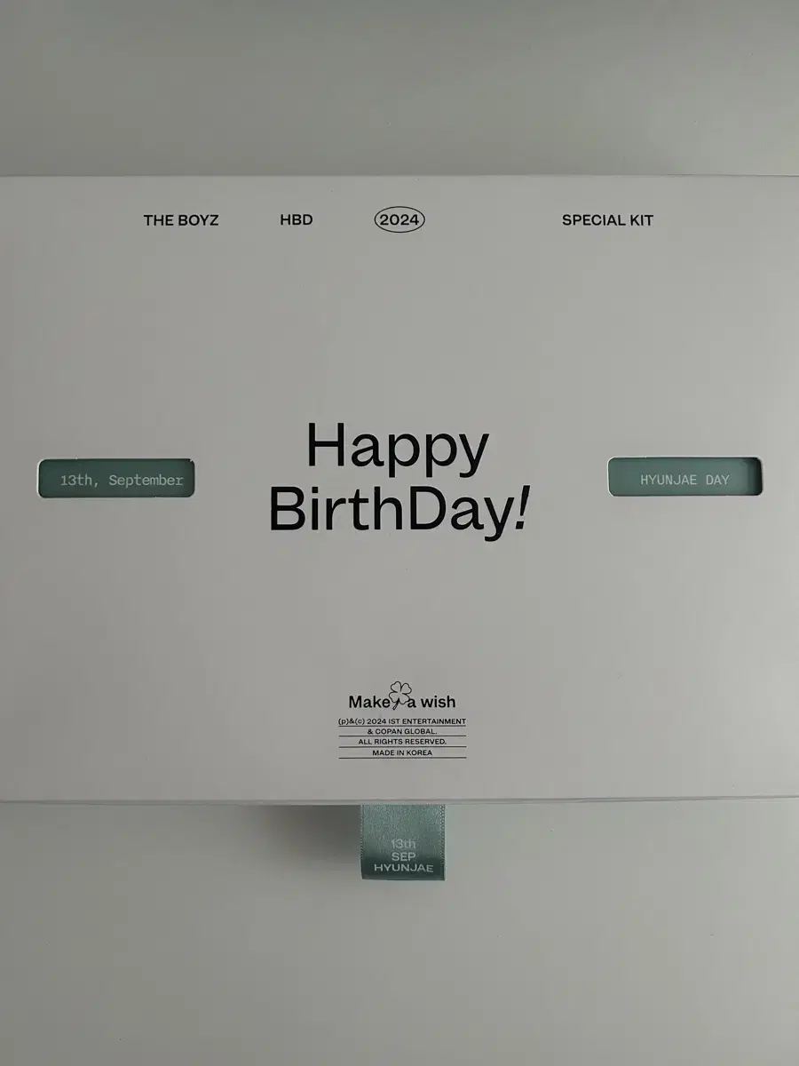 더보이즈 현재 생일키트 2024