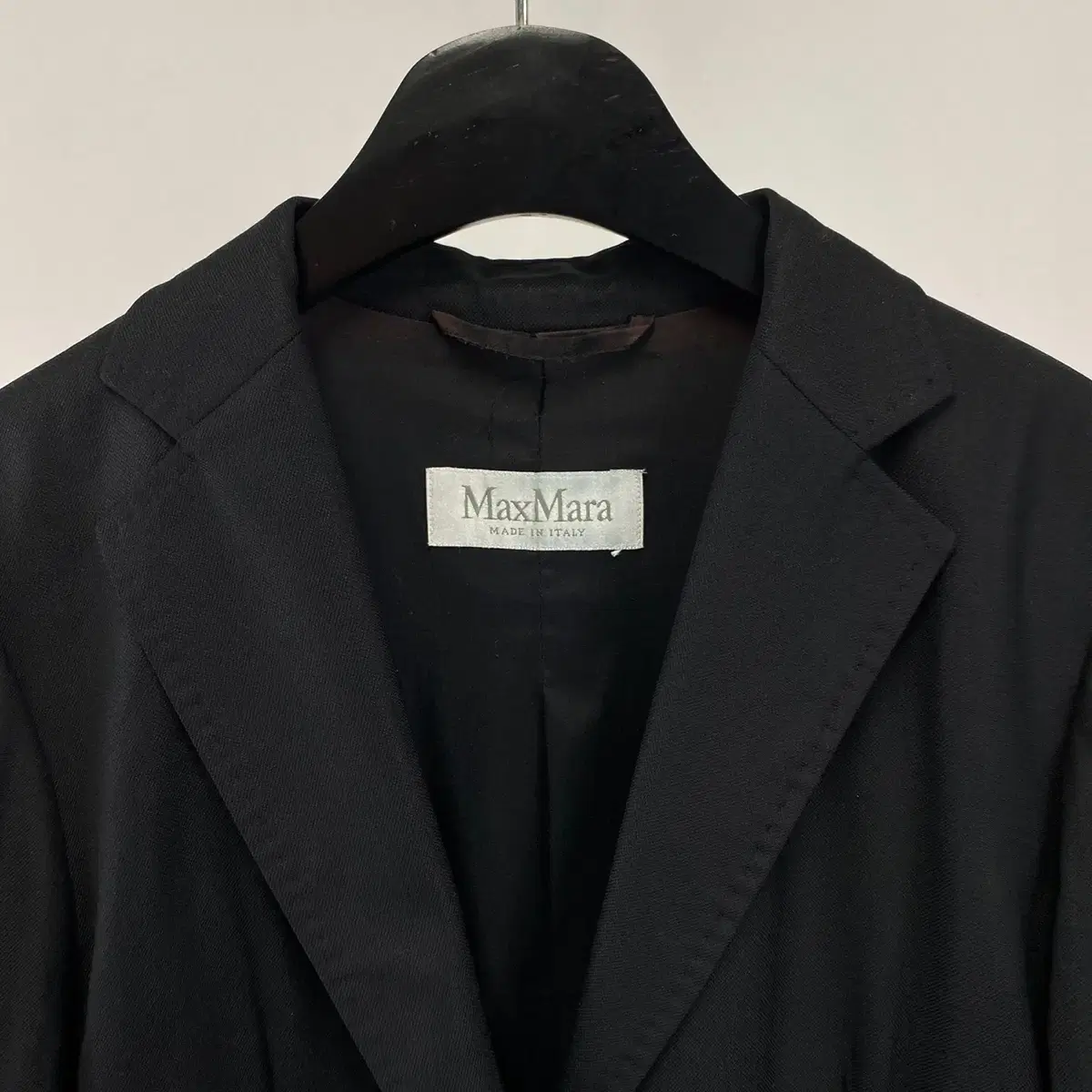 빈티지 MAX MARA made in italy 울 실크 블렌드 자켓