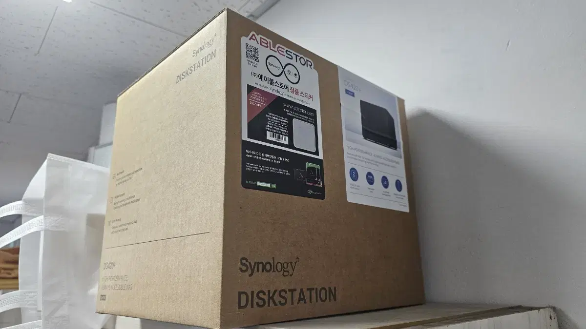 시놀로지 DS420+ 36TB 나스 풀박스