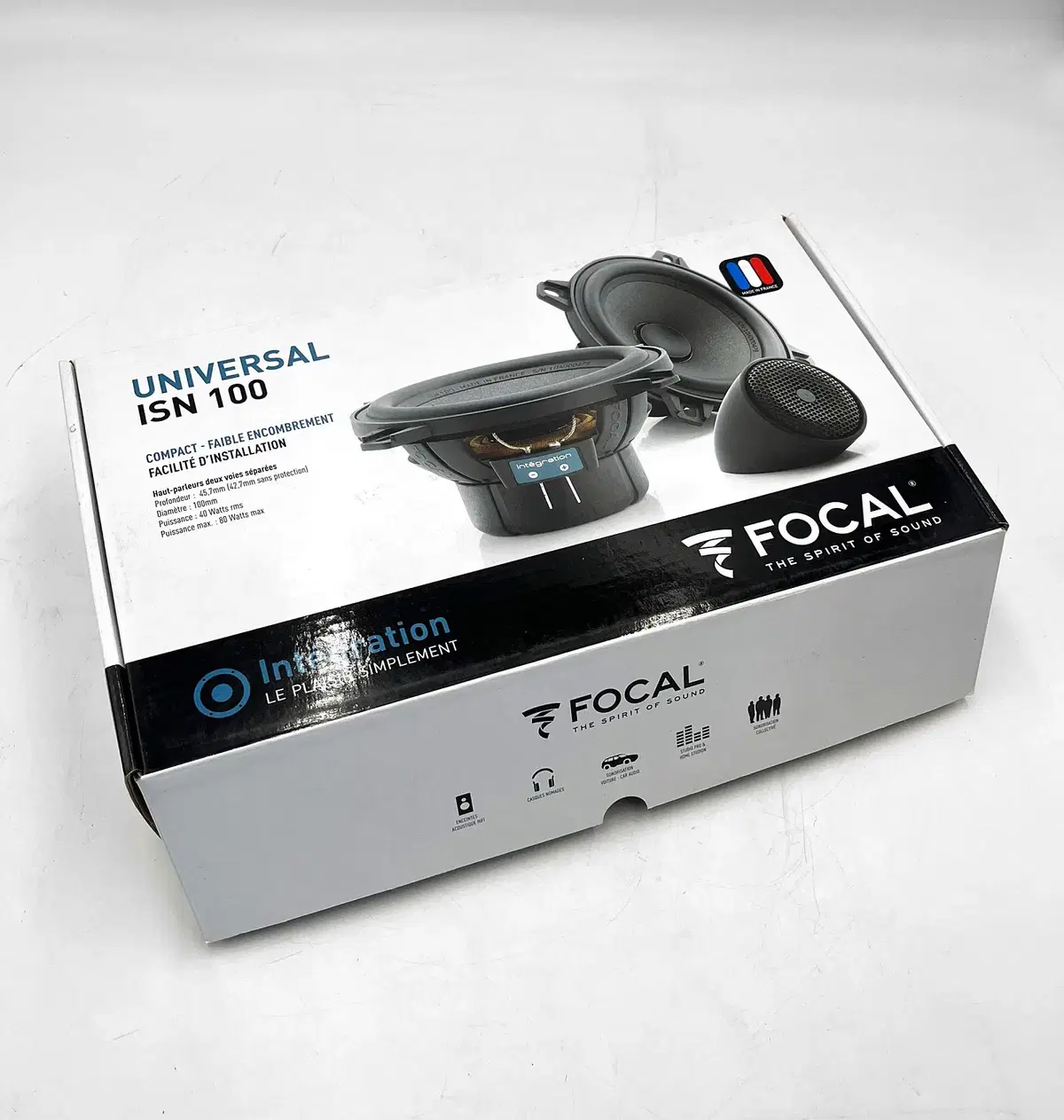 [중고] FOCAL ISN100 4인치 컴퍼넌트 스피커세트