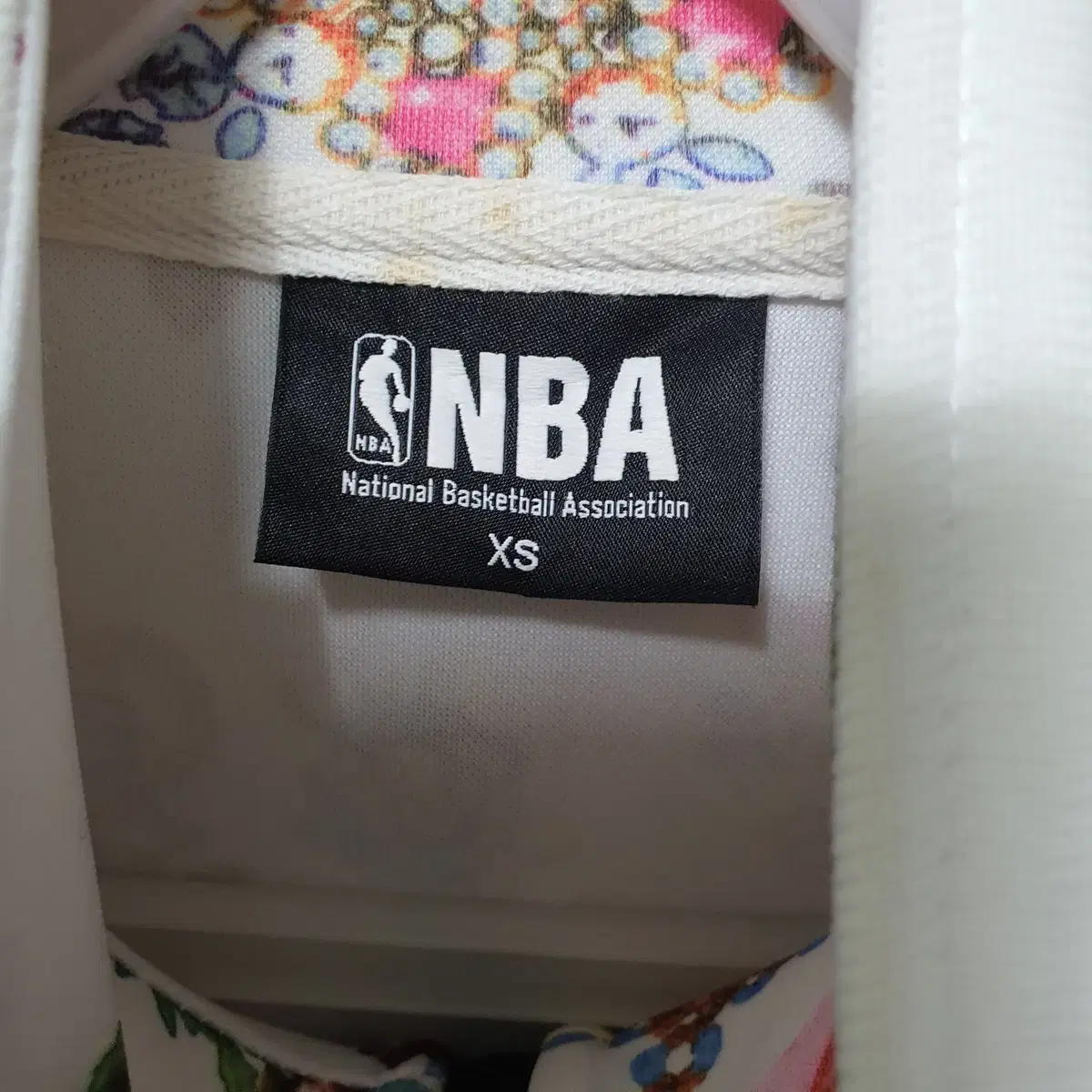 P-191 NBA 여성 시카고불스 꽃 패턴 져지 점퍼 XS