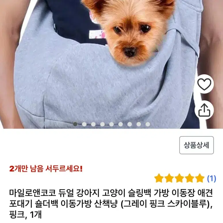 반려동물 슬링백