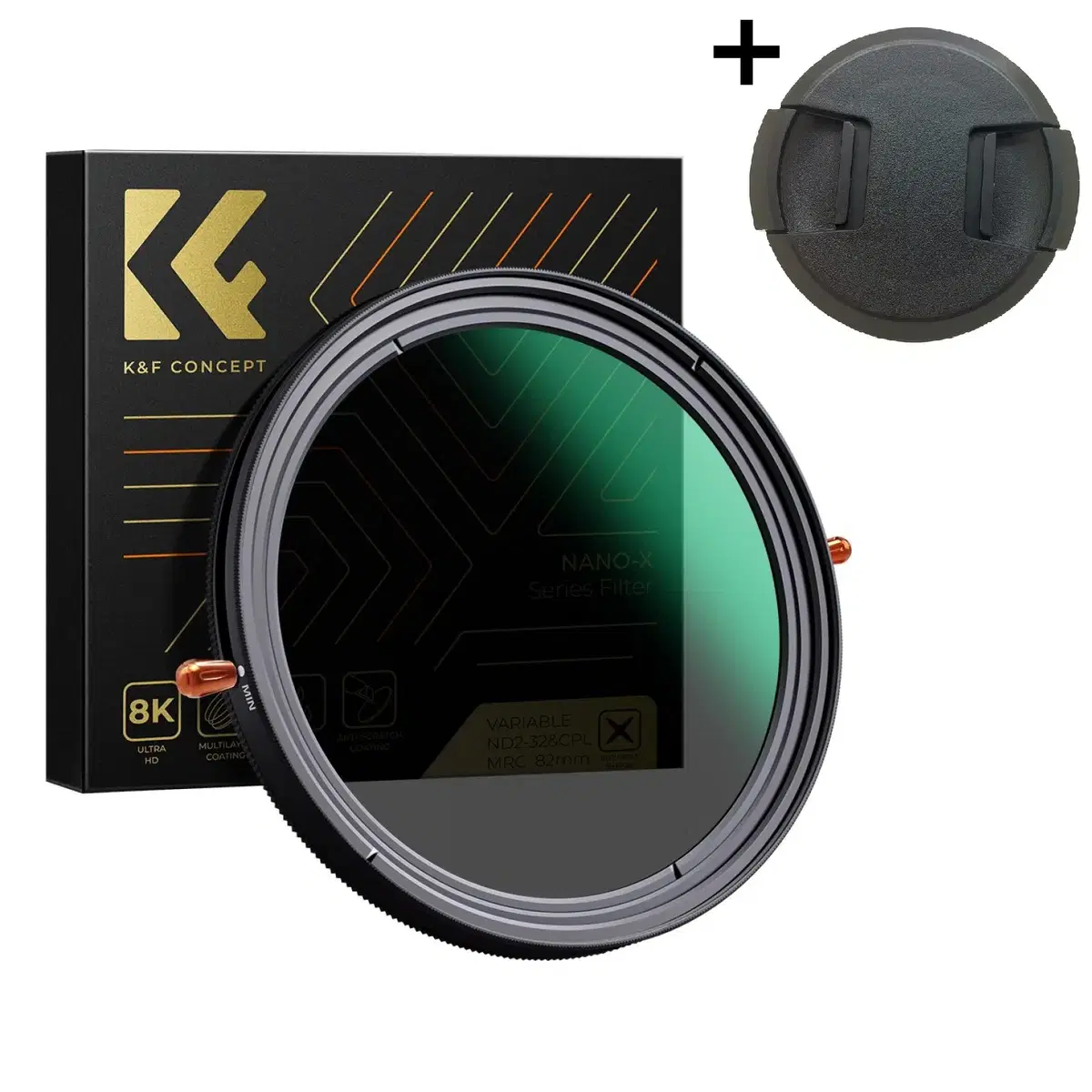 K&F 72mm NANO-X 가변 ND2-32+CPL 필터 캡포함/새상품