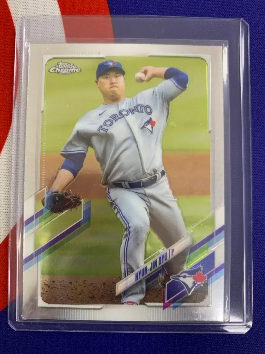 2021 Topps Chrome 탑스 크롬 류현진 카드