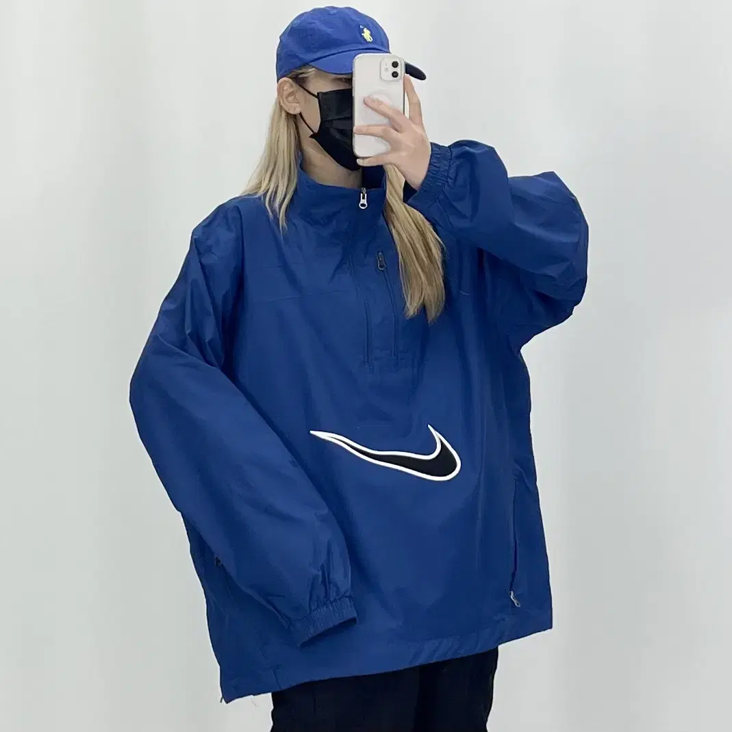 [3XL]나이키 빅스우시 블루 아노락 CH6767