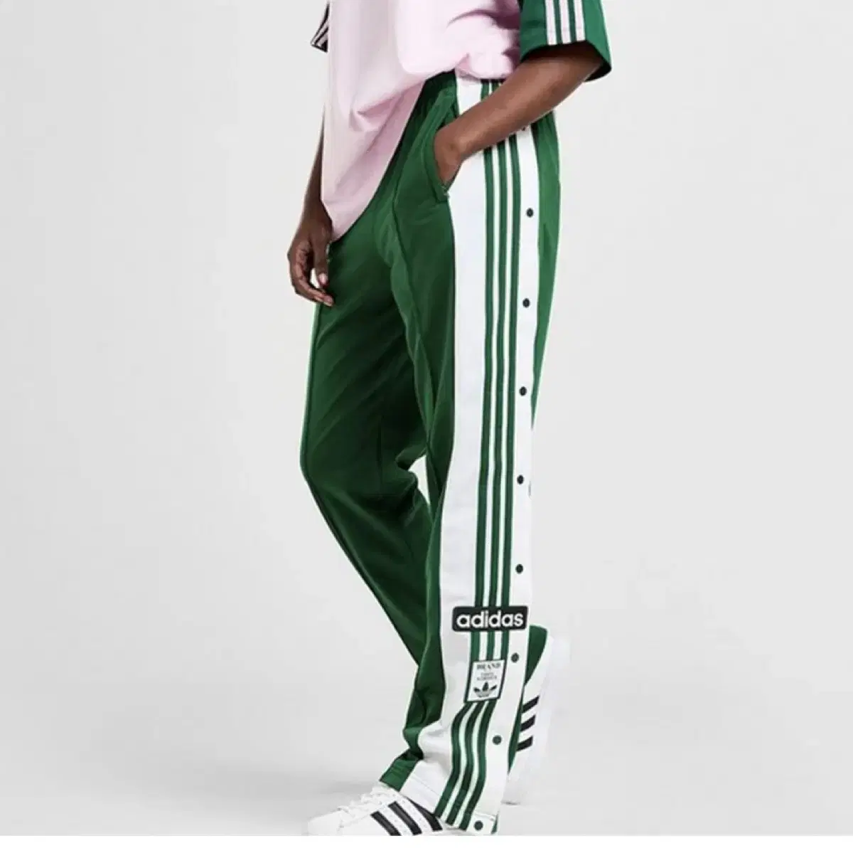 Adidas Snap Button Track Pants