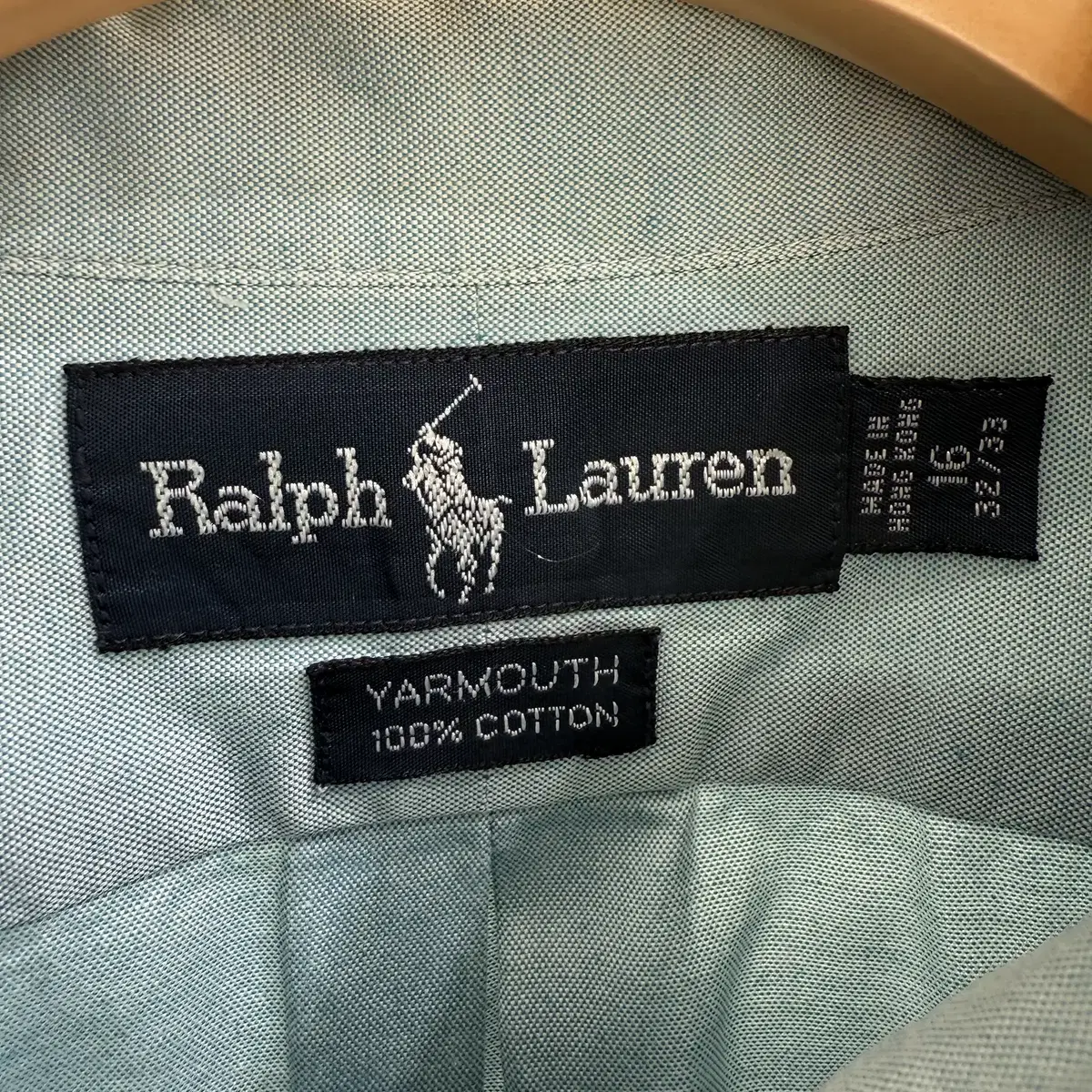 RALPH LAUREN 데님셔츠 (Made in Hongkong)