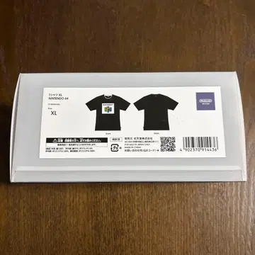 XL 닌텐도뮤지엄 한정판 닌텐도64 티셔츠