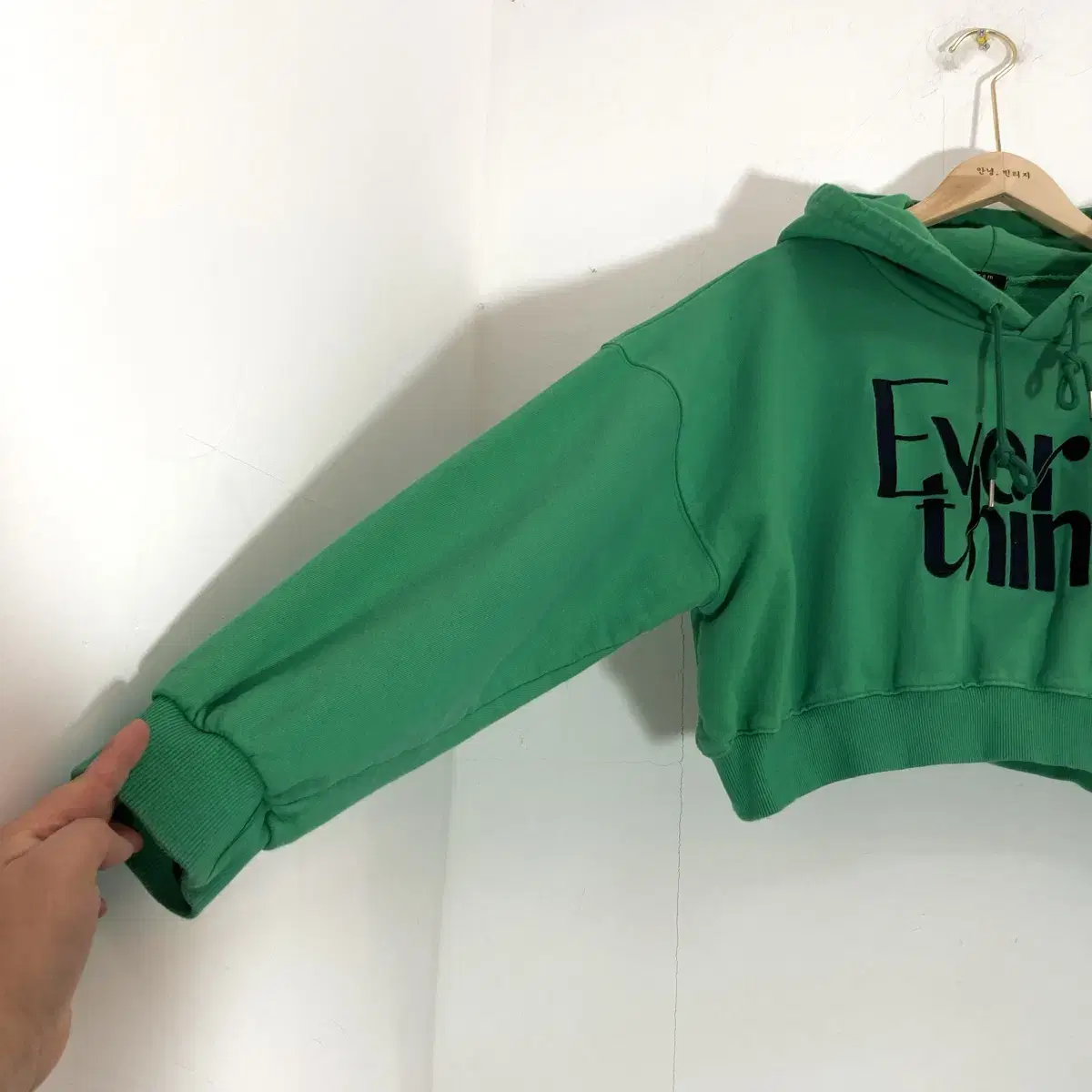 크롭 후드티 Size L(95~100) Crop Hoody