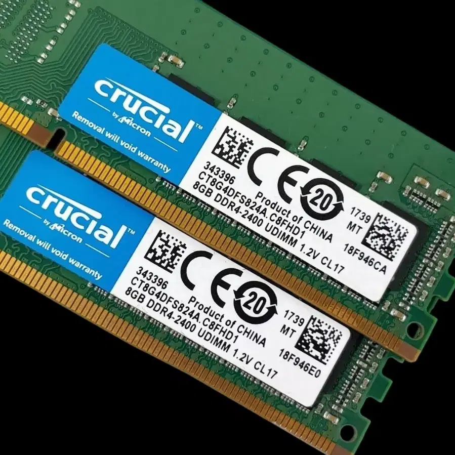 마이크론 DDR4 2400 8GB 메모리 (PC4-19200)