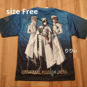 USJ 유니버셜 블루블루 로즈대 ado 콜라보 굿즈 티셔츠