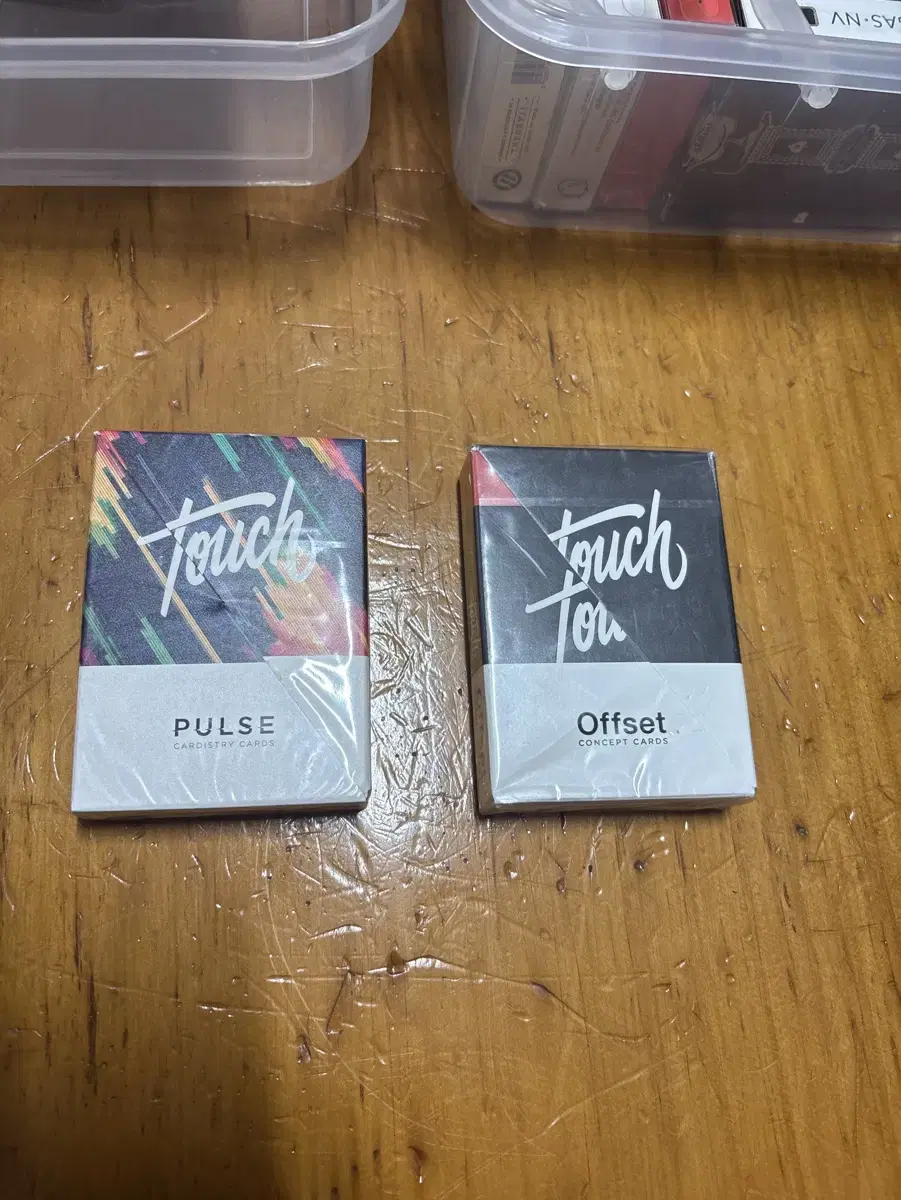 Quick sale Touch Deck 2 types Unsealed