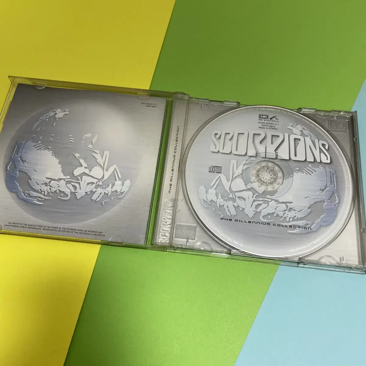 [중고음반/CD] 헤비메탈 스콜피온스 SCORPIONS 베스트앨범