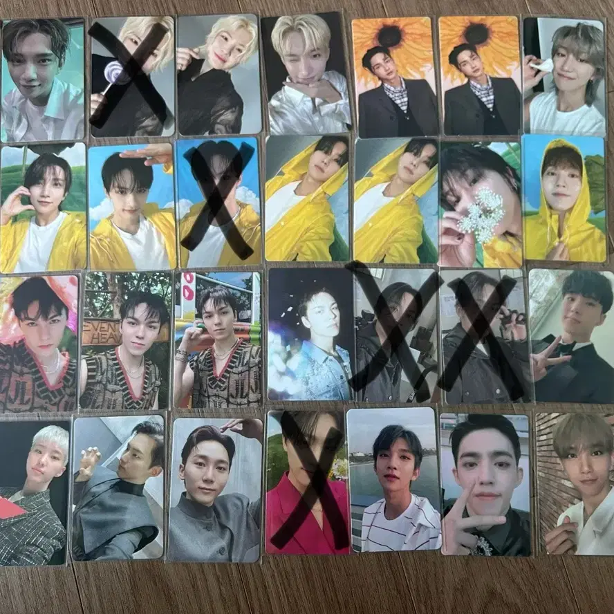 탈덕처분)세븐틴 포카 500원 판매