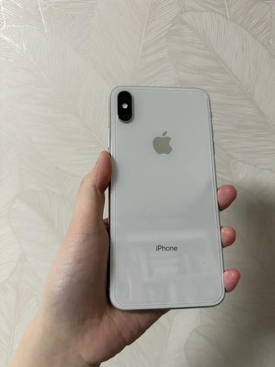 아이폰xs max 실버 256g (개인)