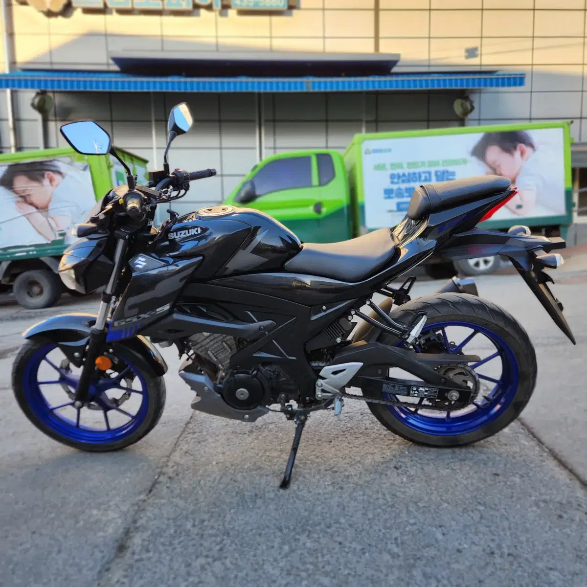 gsxr125 22년형 1만키로,깔끔한셋팅,점검완료,저렴한게 판매합니다.