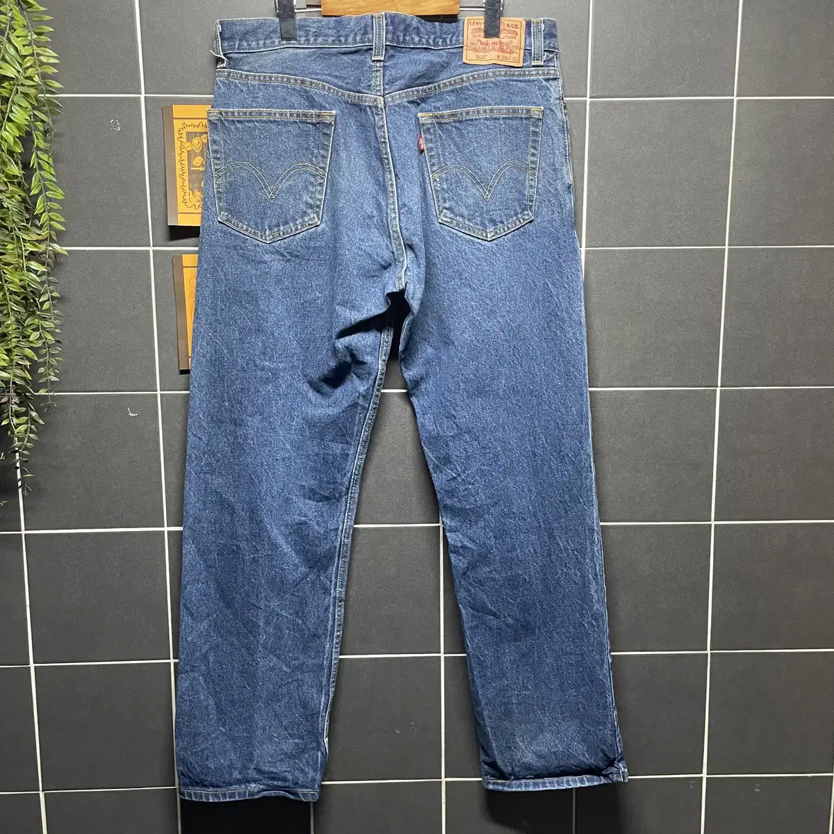 Levis 리바이스 505 중청 데님팬츠