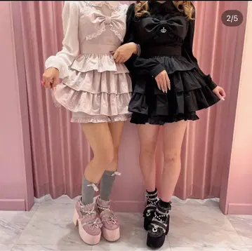 앙크루즈 리본 크라운 오히메사마 셋업 양산형 지뢰계