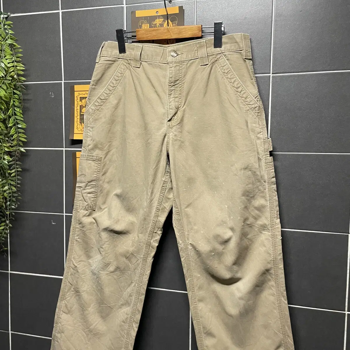 Carhartt 칼하트 덩가리핏 카펜터 워크 팬츠