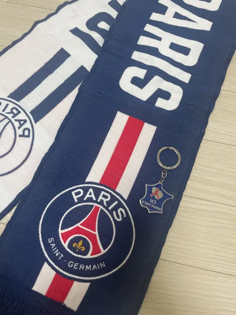 Psg 머플러,키링 판매해요