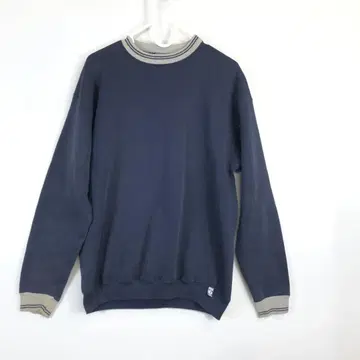 90s USA제 디스크 애슬레틱 맨투맨 네이비 M 리브 그레이