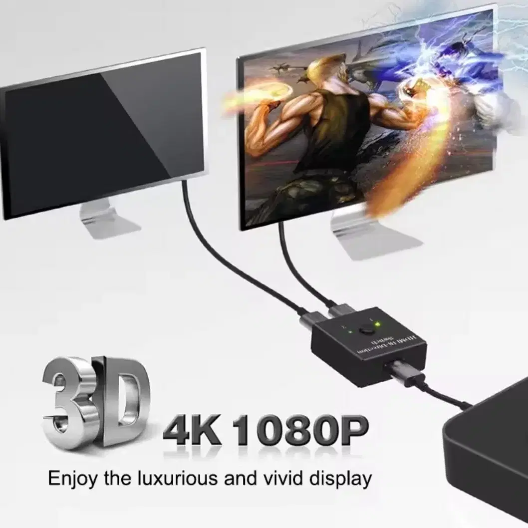 양방향 스위치 HDMI 호환 2.0 스플리터, 울트라 HD 4K 지원