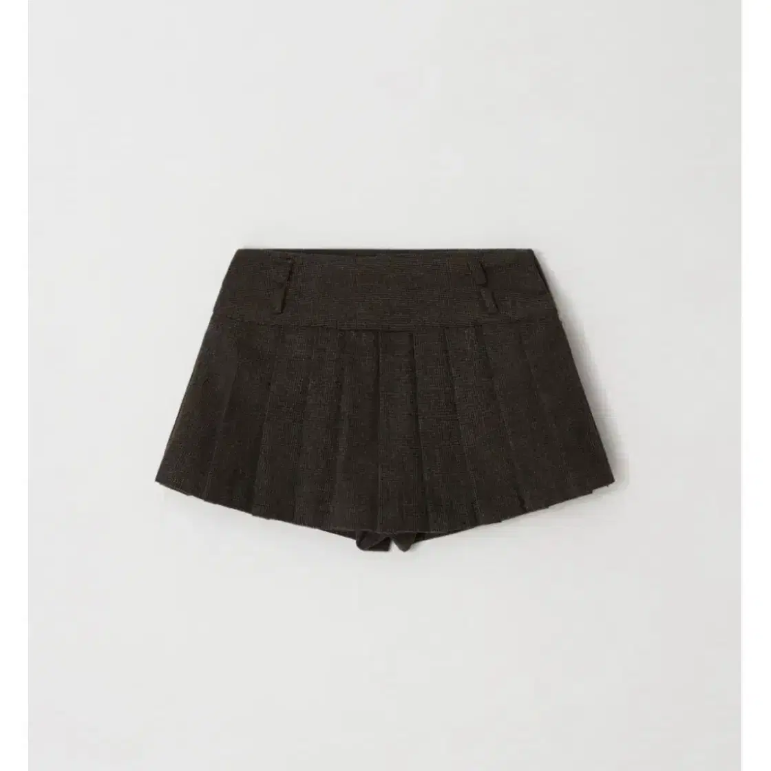 윤슬샵 check wool skirt pants