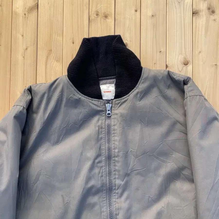 Beams  Duck Canvas Bomber jacket