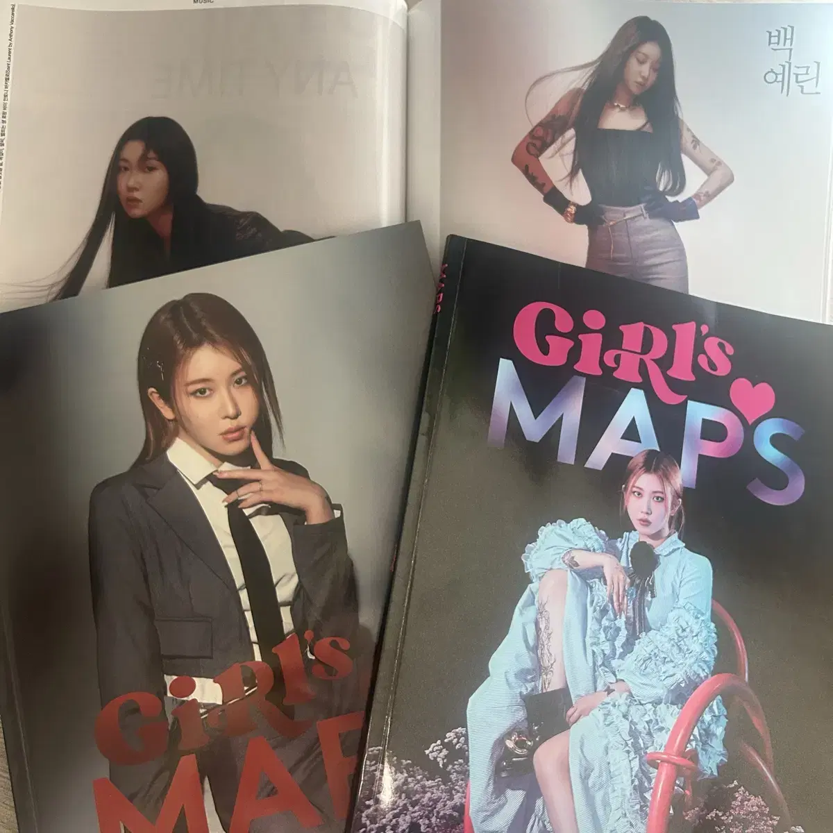 Baek Yerin Magazine Bulk (Vogue, Maps)