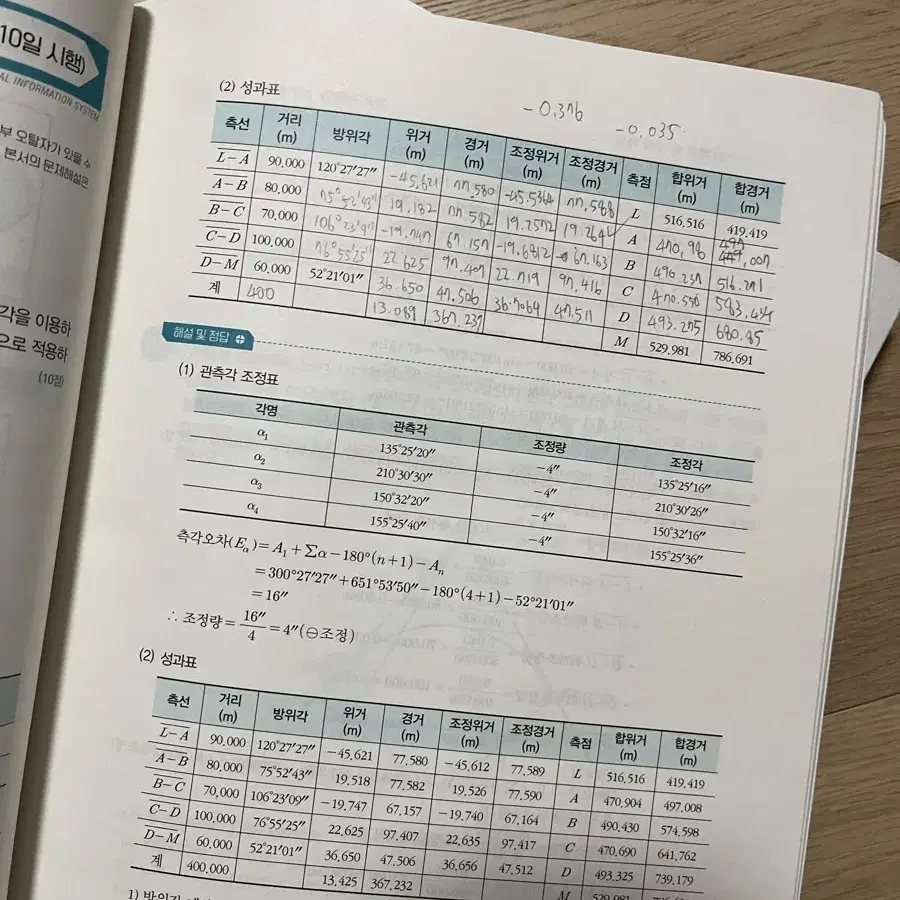 예문사 측량및지형공간정보기사 측지기사 필기 실기 일괄(원가 6만)