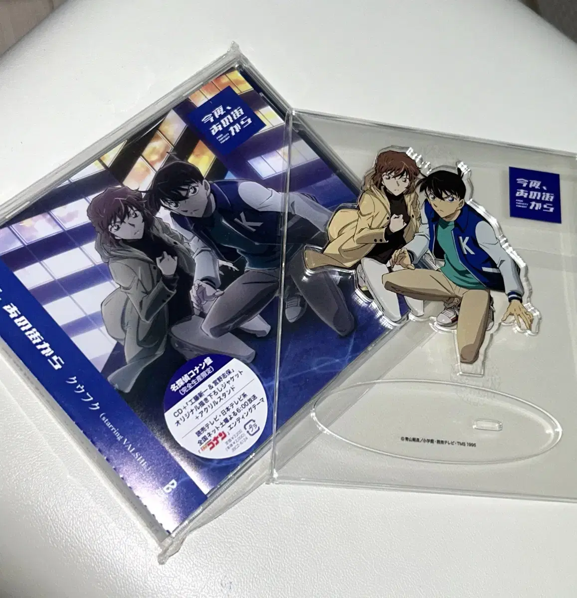 명탐정 코난 하이바라 & 신이치 CD 아크릴 스탠드