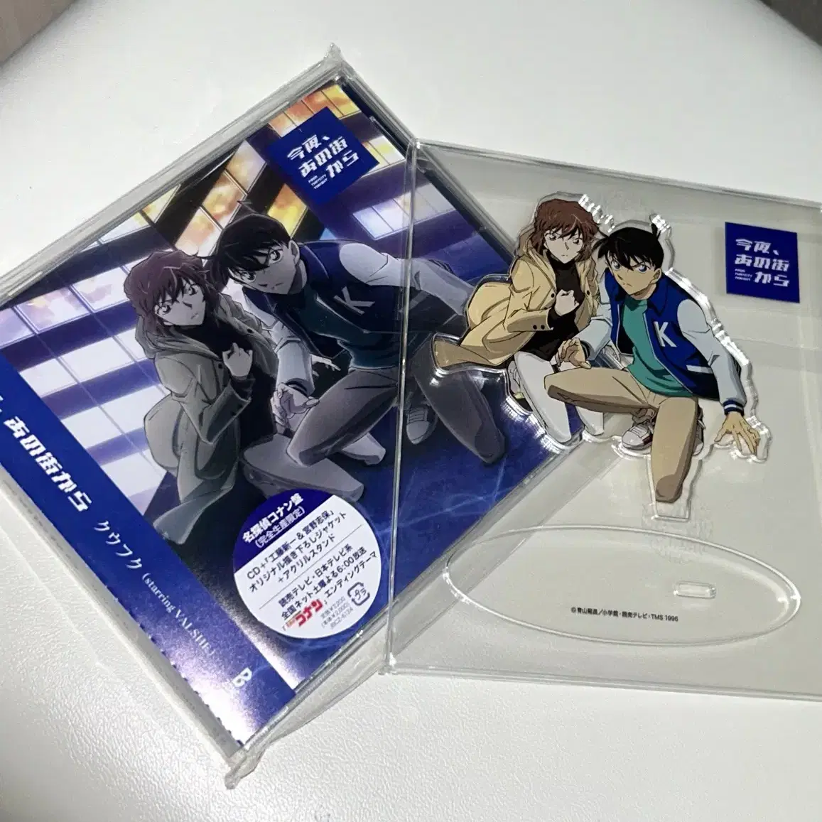 명탐정 코난 하이바라 & 신이치 CD 아크릴 스탠드