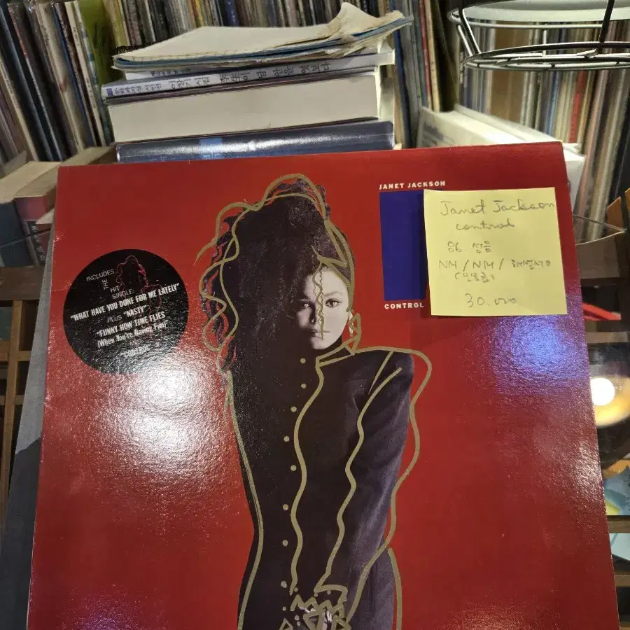 Janet Jackson Rhythm Nation.89.성음.민트급lp