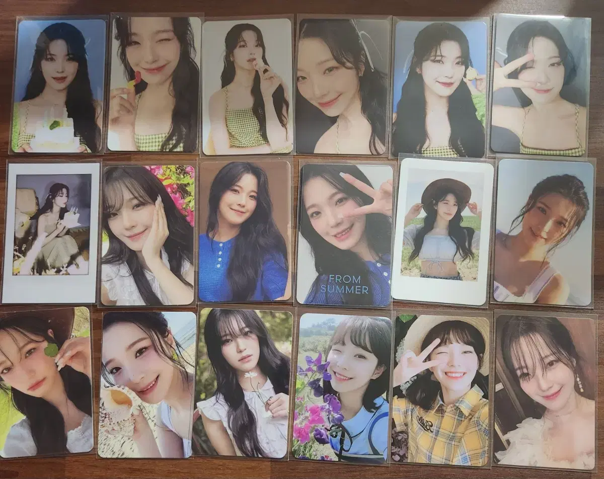 (Sell) fromis 9 baek jiheon Photo kard