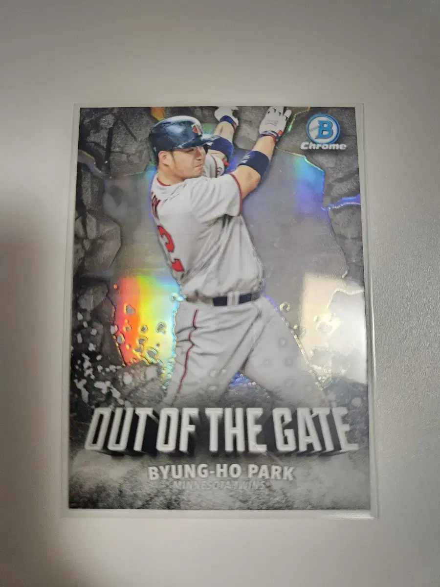 박병호 Topps Out Of Gate 리플렉터 카드