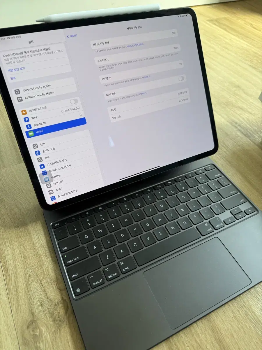 아이패드 프로 13 M4 1TB 매직키보드 애플펜슬