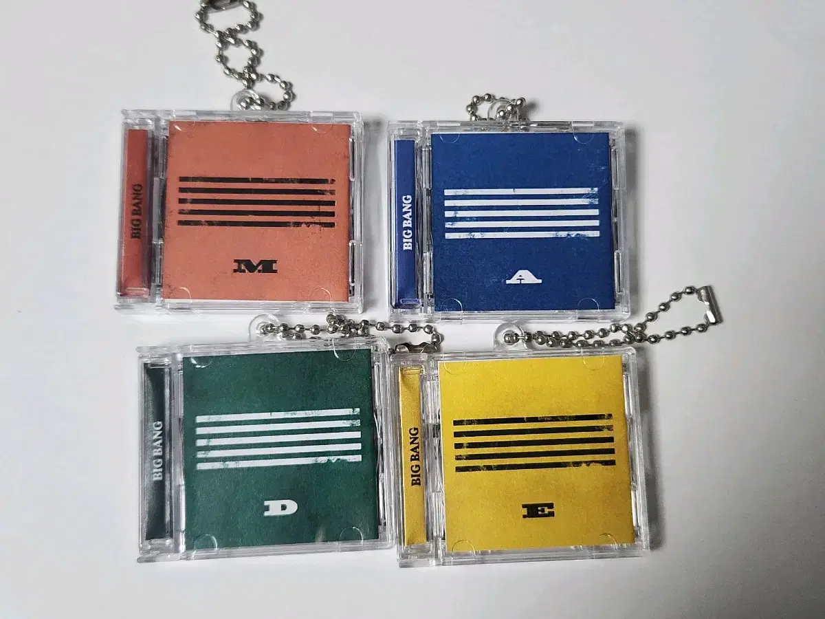 빅뱅 made nfc 미니 cd 앨범 키링