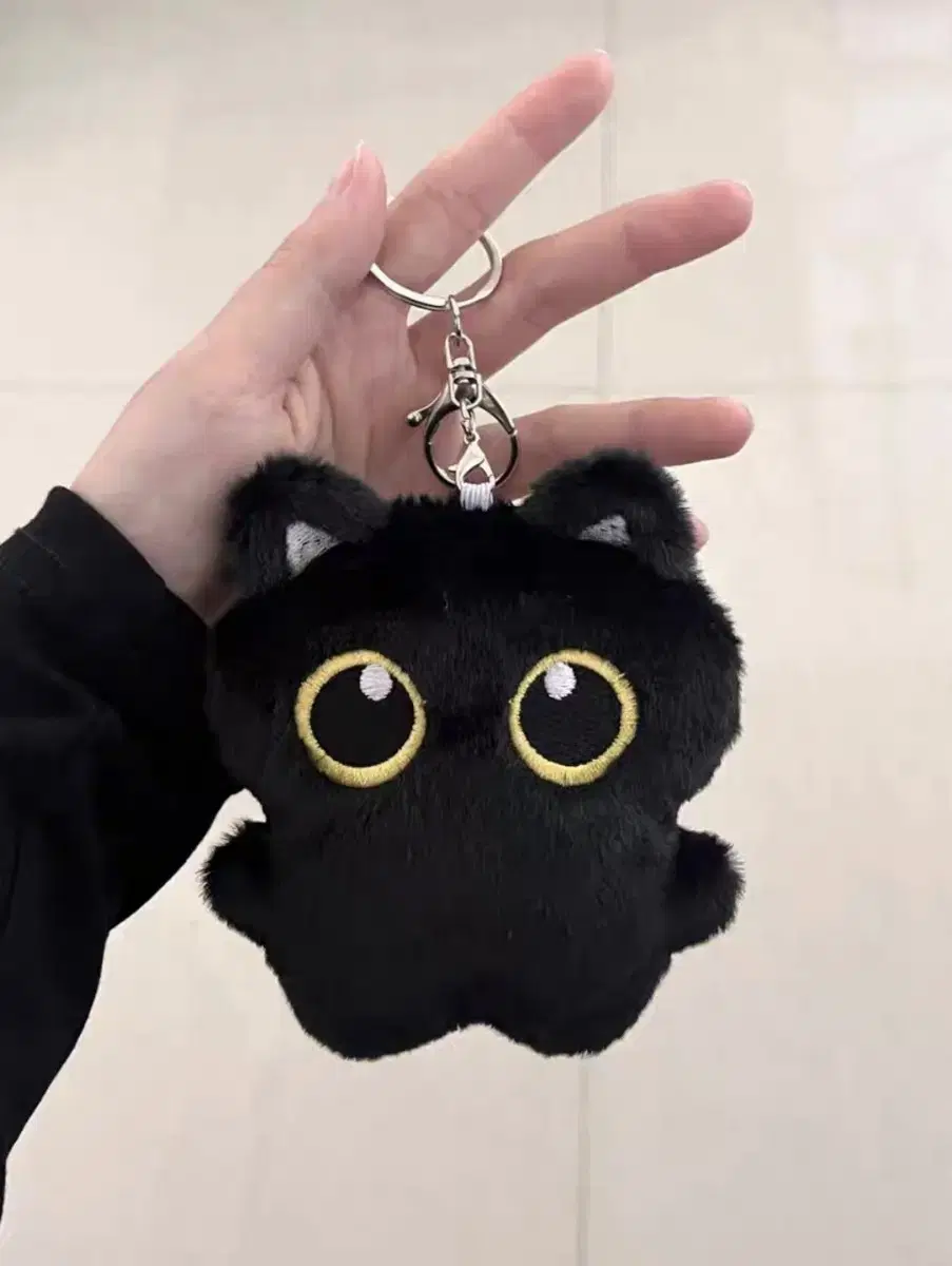 새상품 깜냥 키링 깜냥이 인형키링 검은 고양이 키링