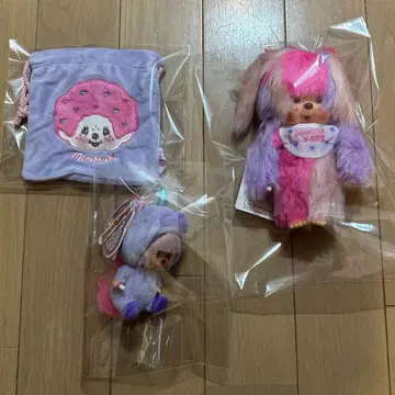 [미사용 새상품] 시나코 x 몬치치 3개 세트