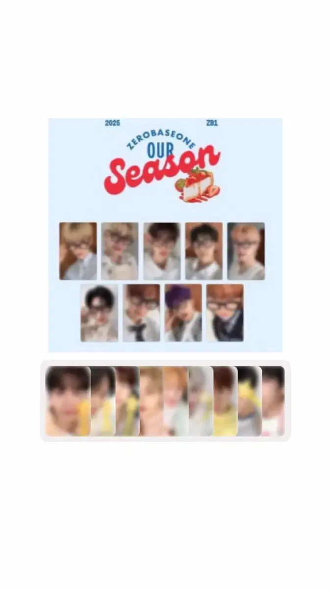 ZerobaseOne 24 25 Season's Greetings aladin pre-order benefit bulk WTS