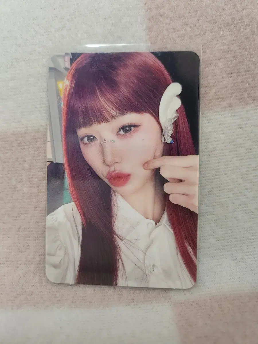 ive jang wonyoung Switch Photo Card