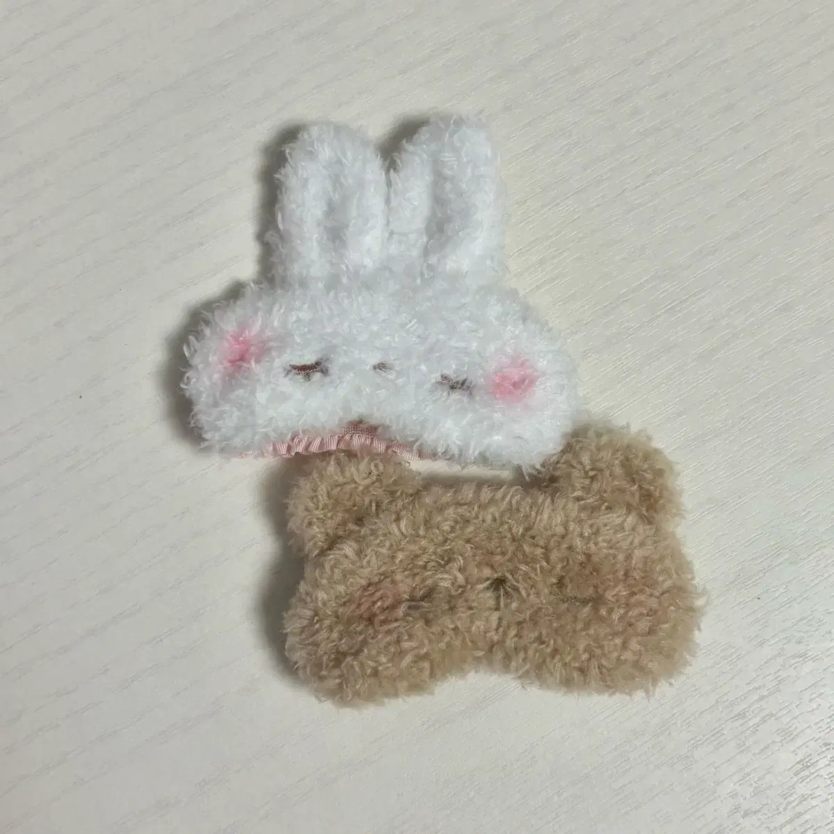 10cm 인형용 안대 곰돌이 토끼 일괄 가챠 상품