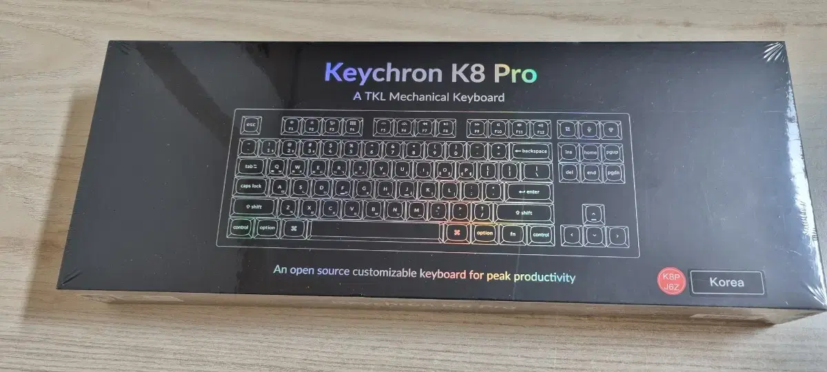 키크론 K8 Pro 프로 TKL 저소음 적축 알루미늄 기계식 키보드 -