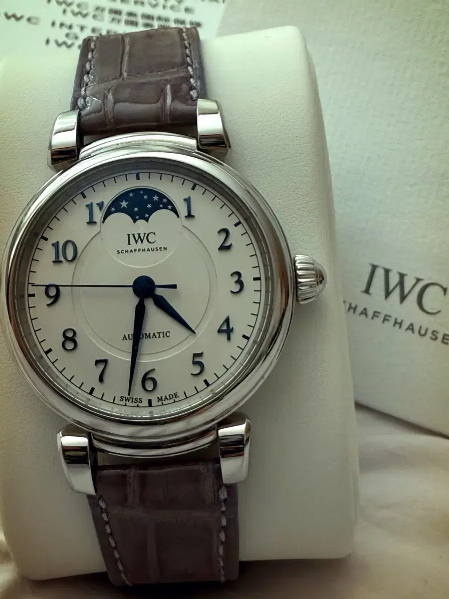 iwc 다빈치 오토매틱 문페이즈36