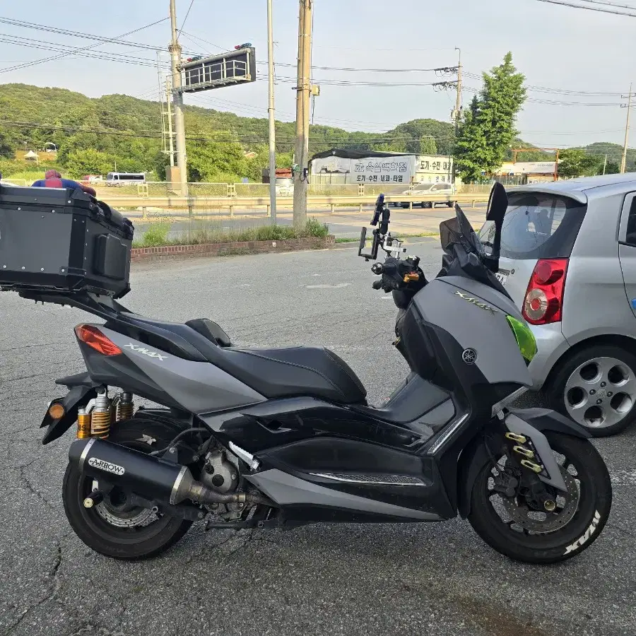 2019 XMAX300 그레이 애로우 구변o