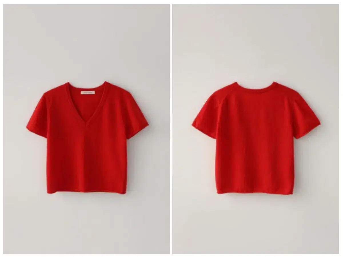 새상품 / 낫띵리튼 수이브이넥니트/ Sui v-neck knit t-sh