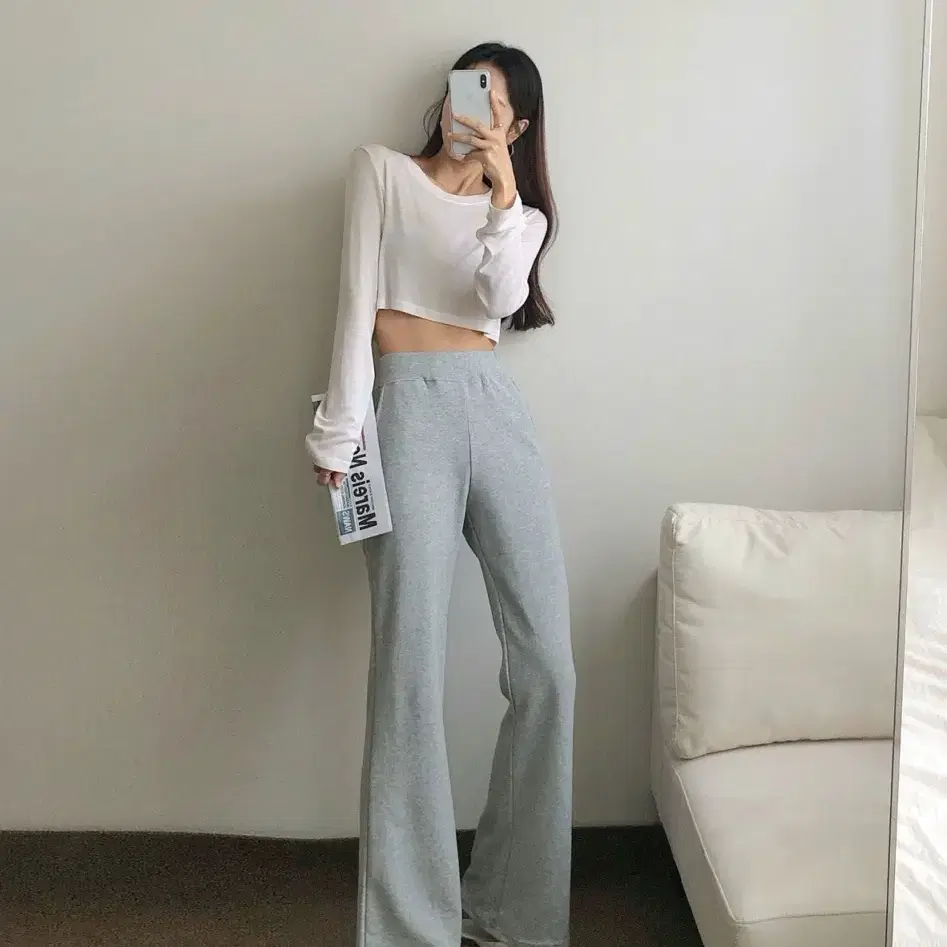 데일리부츠컷 트레이닝바지