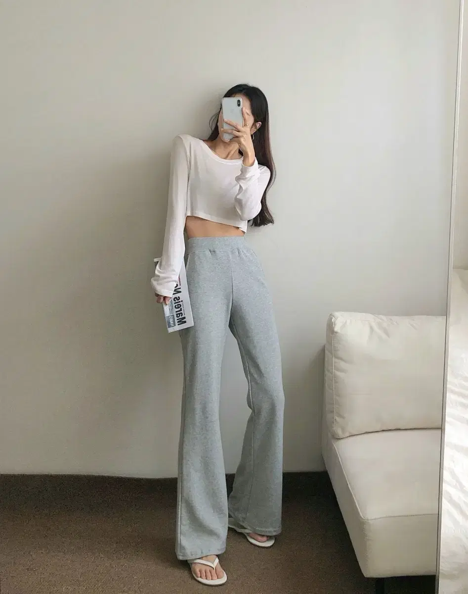 데일리부츠컷 트레이닝바지